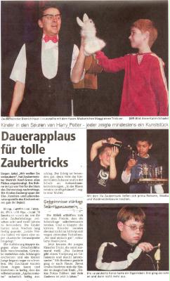 Westfaelische Rundschau 18.3.05 Westfaelische Rundschau 18.3.05